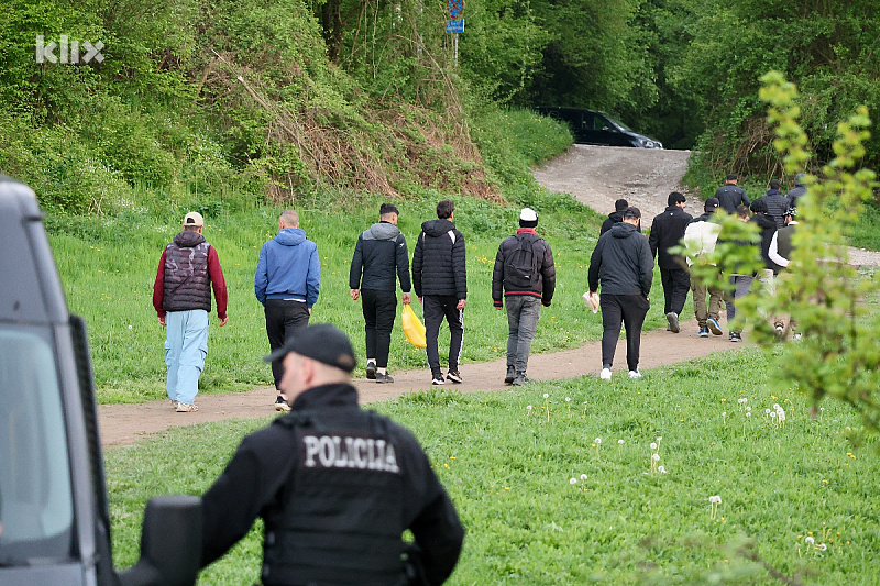 Migrantski centar u Blažuju (Foto: I. Š./Klix.ba)