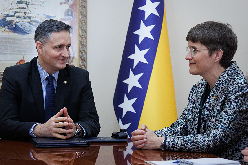 Denis Bećirović i Anna Luhrmann