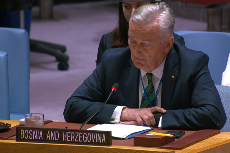 Zlatko Lagumdžija (Foto: Screenshot/United Nations Web TV)