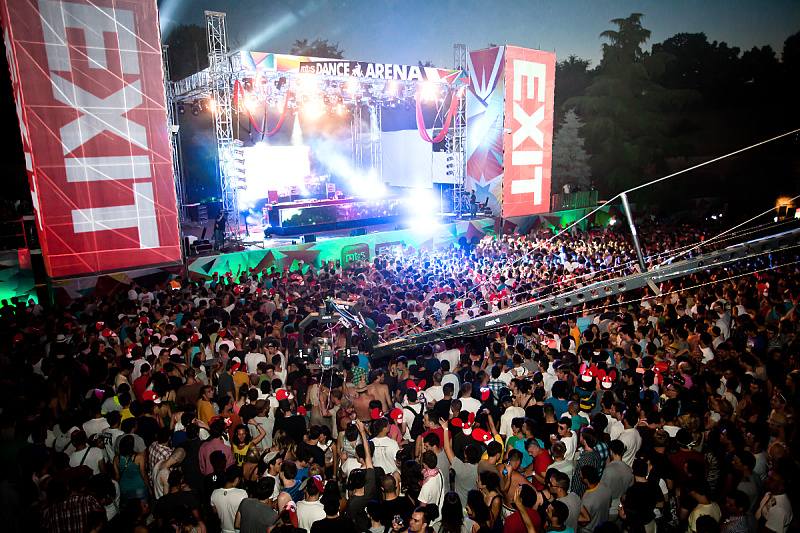 Muzički festival Exit je jedan od najvećih u svijetu te se 25 godina održava u Novom Sadu (Foto: Shutterstock)