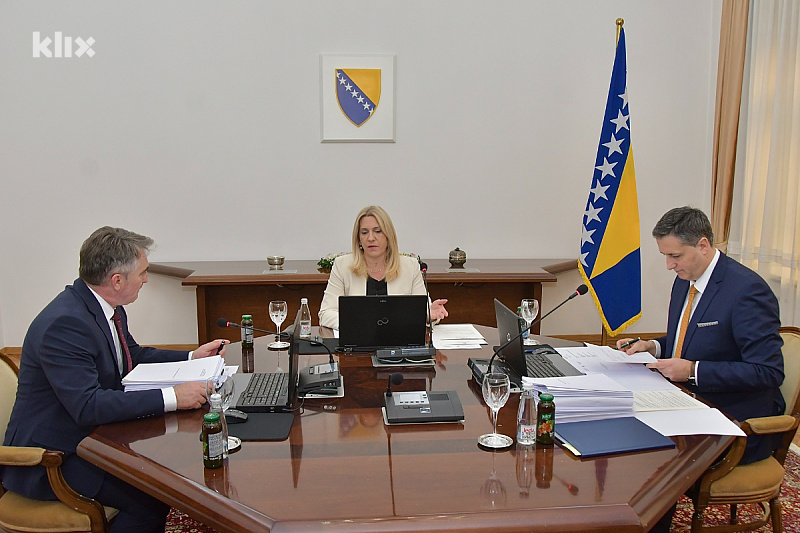 Članovi Predsjedništva BiH (Foto: I. Š./Klix.ba)