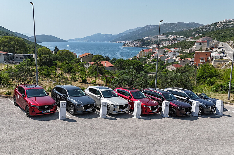 Testiranje Mazde CX-60 i Mazde CX-80 u Neumu