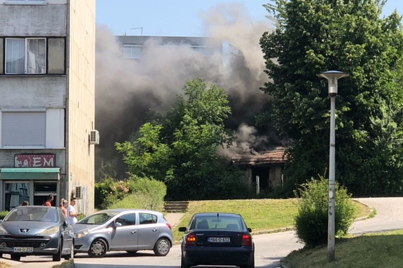 Požar u naselju Aneks