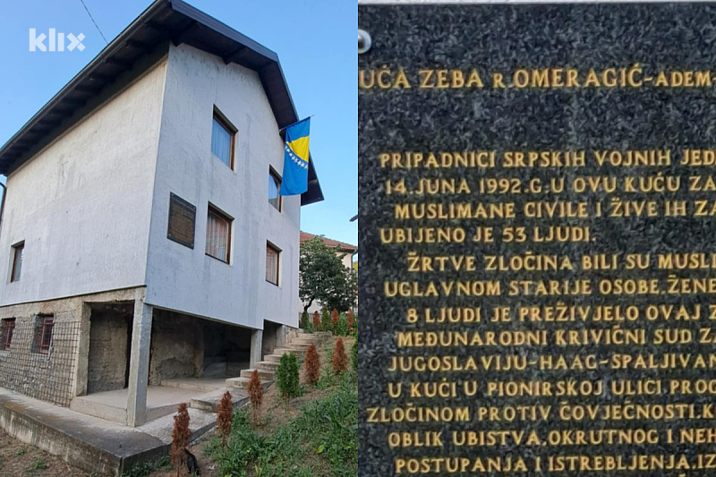 Kuća u kojoj su spaljena djeca, žene i starije osobe