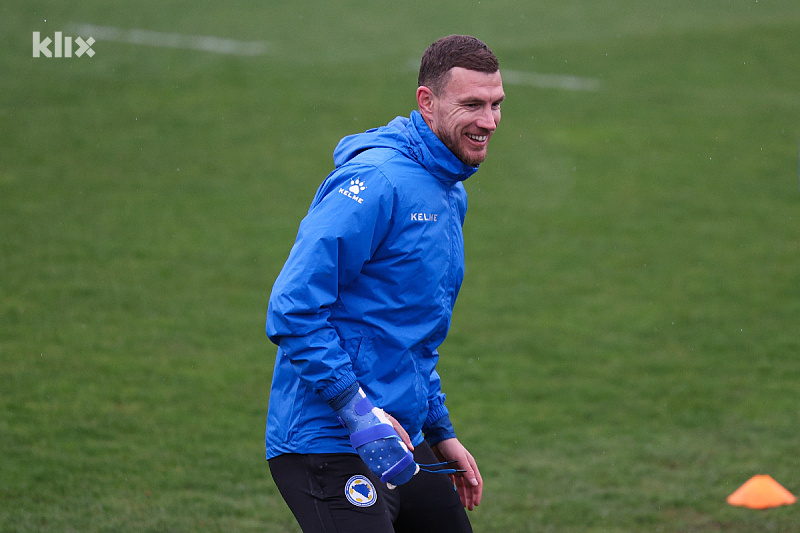 Edin Džeko (Foto: I. L./Klix.ba)