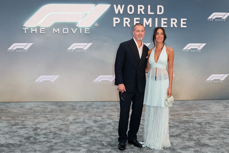 Brad Pitt i Ines de Ramon (Foto: Reuters)