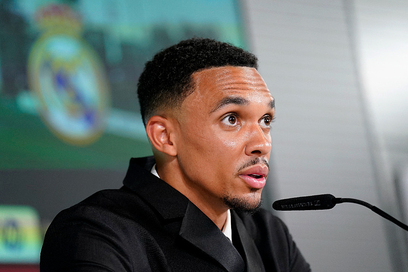 Trent Alexander-Arnold na predstavljanju u Realu (Foto: Reuters)