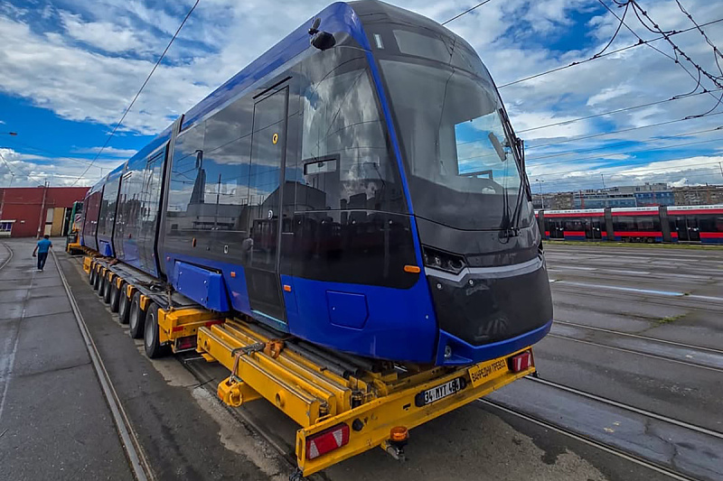 Prvi Bozankayin tramvaj isporučen Beogradu (Foto: Sekretarijat za javni prijevoz Grada Beograda)