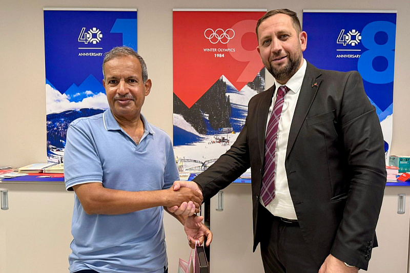 Šarić s prvim čovjekom Taekwondo saveza Katara (Foto: Facebook)
