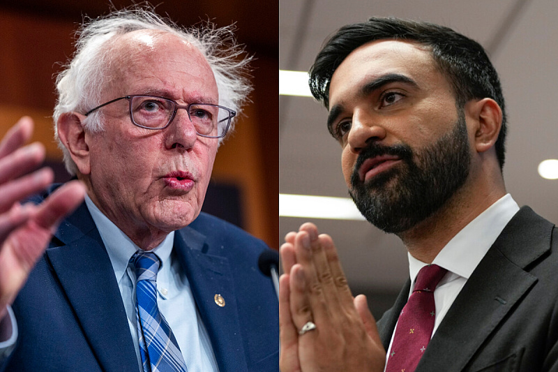 Bernie Sanders i Zohran Mamdani (Foto: EPA-EFE)