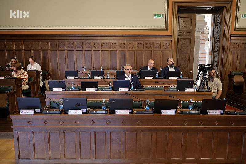 Sjednica je prekinuta na samom početku (Foto: I. Š./Klix.ba)