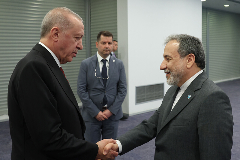 Recep Tayyip Erdogan i Abbas Araghchi (Foto: EPA-EFE)