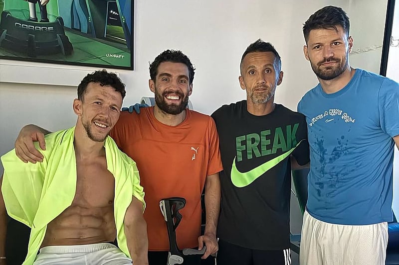 Hrvatski trojac u Beogradu (Foto: Instagram)