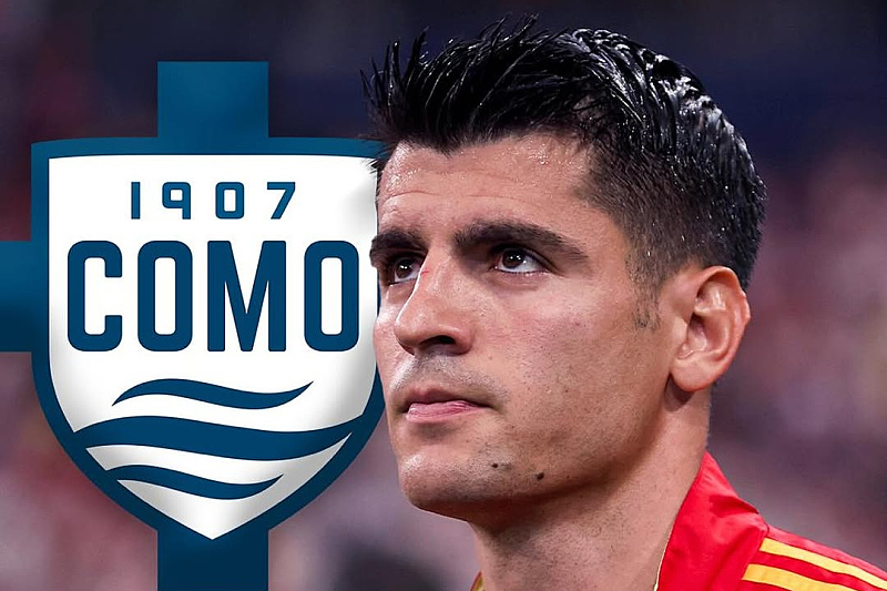 Morata blizu dolaska u Como (Foto: Instagram)