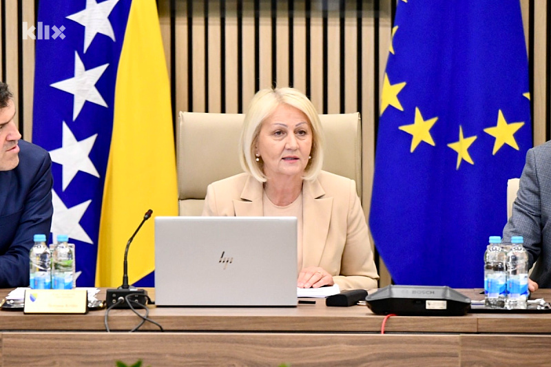 Prijedlog izmjena Zakona o Vijeću ministara BiH želi se "zaobići" predsjedavajuća Borjana Krišto i zaustaviti njena blokada (Foto: V. D./Klix.ba)