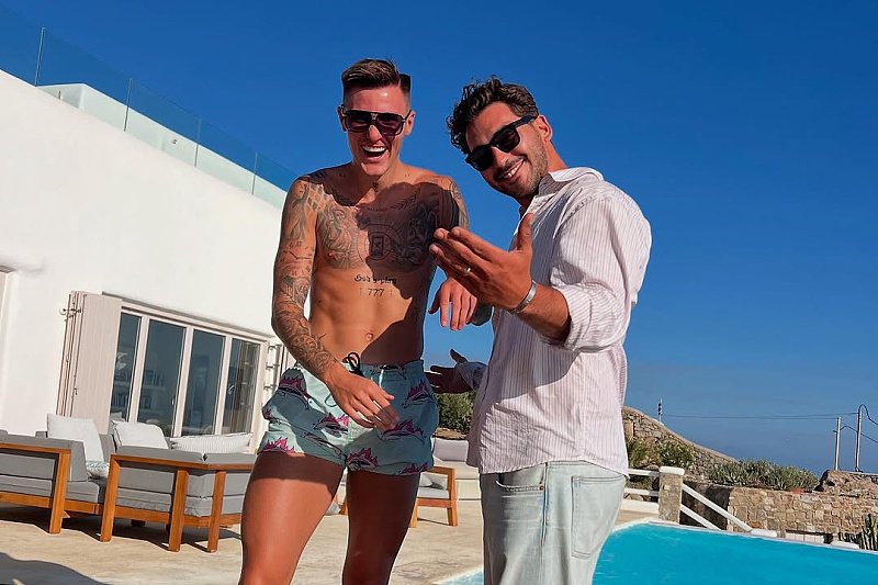 Šeško i njegov frizer (Foto: Instagram)