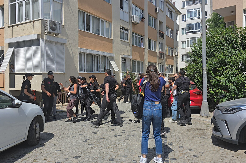 Prisutne jake policijske snage u Istanbulu (Foto: Platforma X)