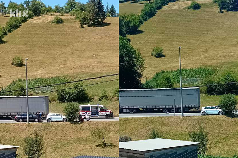 U toku je uviđaj (Foto: Čitatelj/Klix.ba)