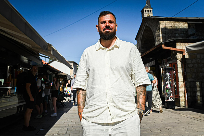 Kristijana Iličića sreli smo u šetnji Sarajevom i oduševljen je našim gradom