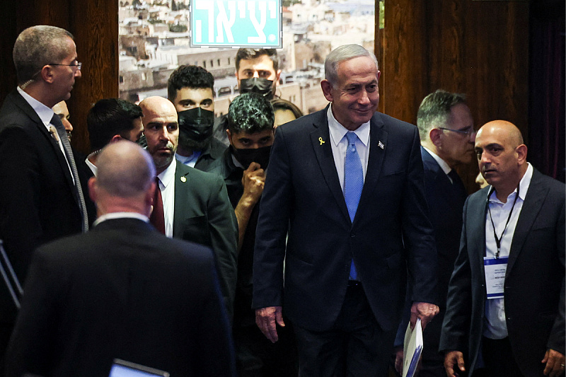 Benjamin Netanyahu u Knessetu (Foto: Reuters)