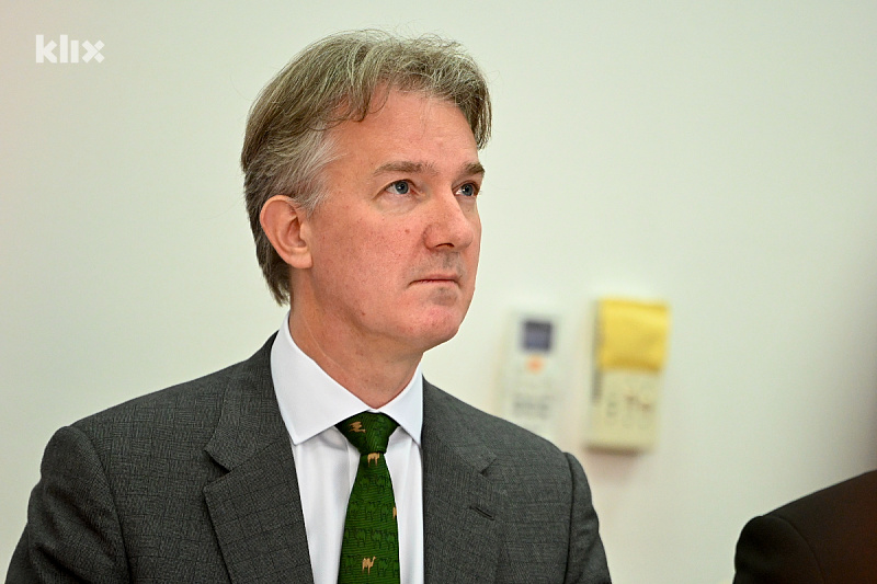 Ambasador Velike Britanije u BiH Julian Reilly (Foto: V. D./Klix.ba)