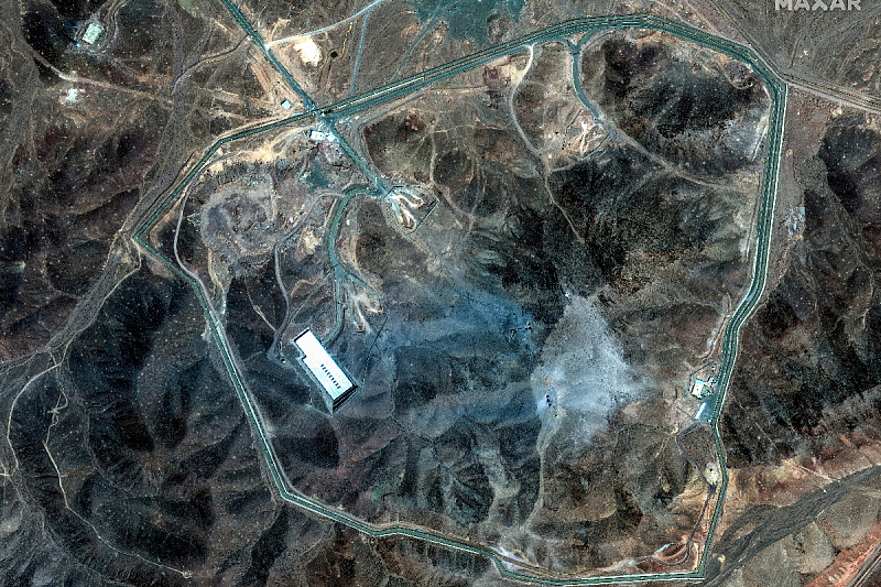 Iransko nuklearno postrojenje Fordow koje je oštećeno prilikom američkog bombardovanja (Foto: Reuters)