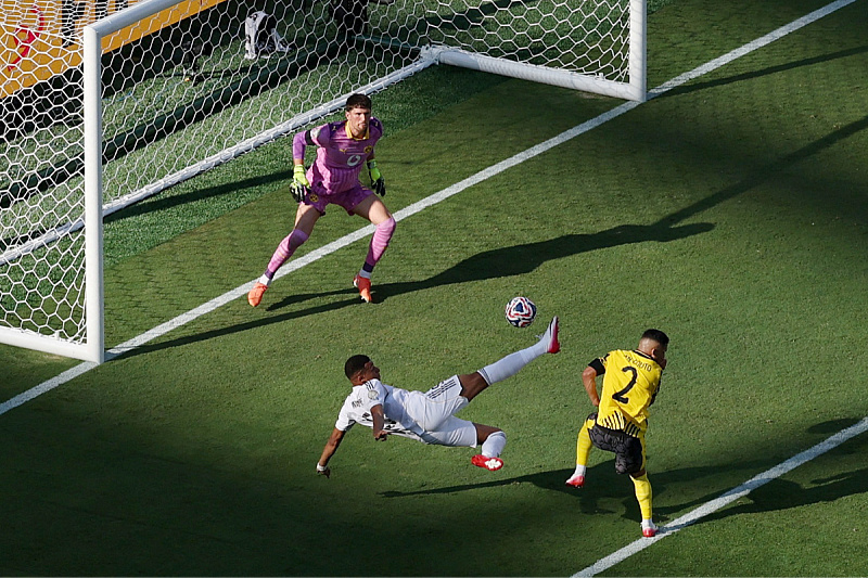 Mbappe postiže gol za 3:1 (Foto: Reuters)
