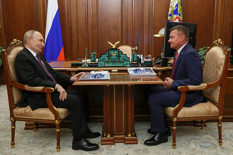 Stavrovoit na sastanku s Putinom prije nekoliko dana (Foto: Reuters)