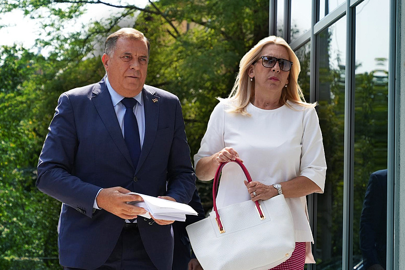 Milorad Dodik i Željka Cvijanović (Foto: Pixsell)