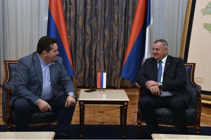 Nenad Stevandić, i Radovan Višković (Foto: Vlada RS-a)