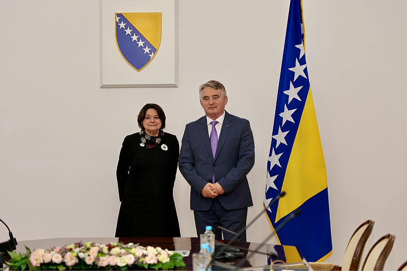 Rosemary DiCarlo i Željko Komšić (Foto: I. Š./Klix.ba)