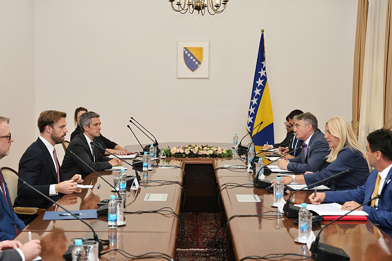 Sastanak u Predsjedništvu (Foto: I. Š./Klix.ba)