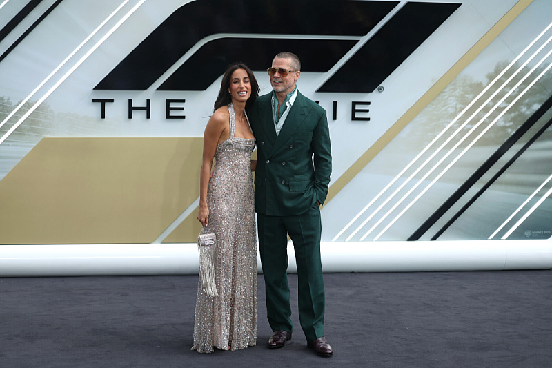 Ines de Ramon i Brad Pitt (Foto: EPA-EFE)