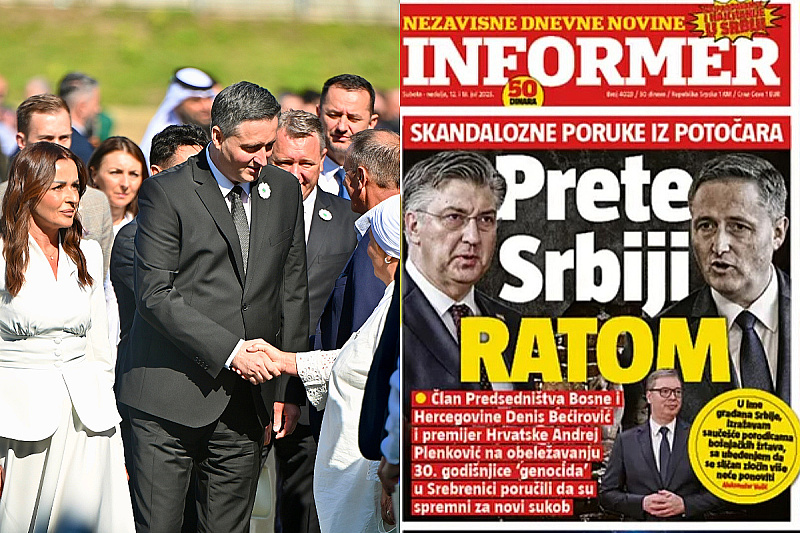 Srbijanski režimski mediji nastavljaju širiti ludilo (Foto: V. D./Klix.ba)
