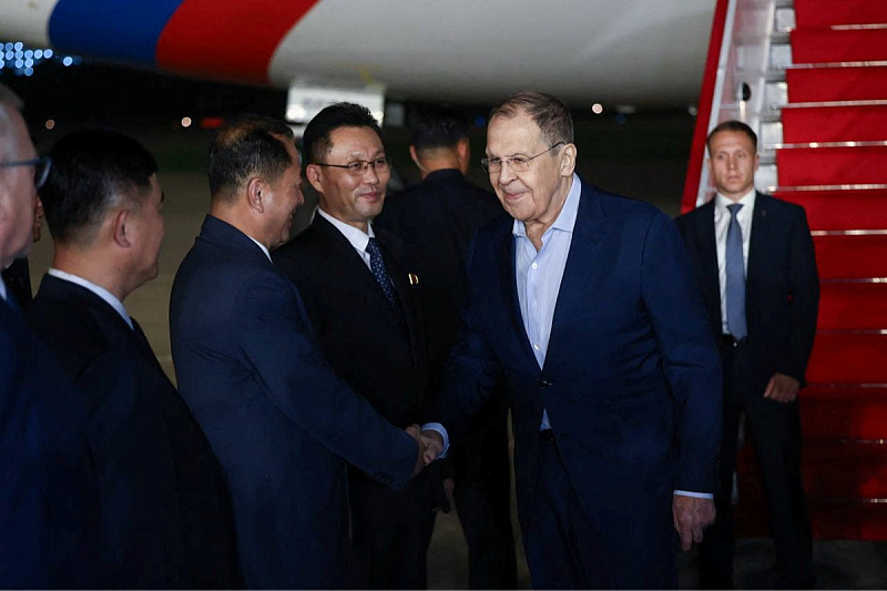 Sergej Lavrov u posjeti Sjevernoj Koreji (Foto: Reuters)