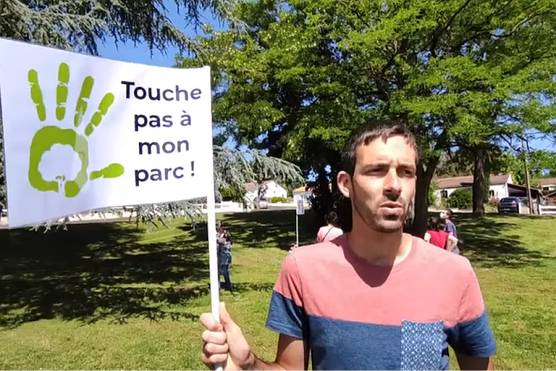 Screenshot: Facebook video