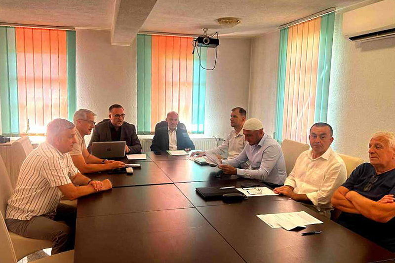 Detalj sa sjednice Organizacionog odbora