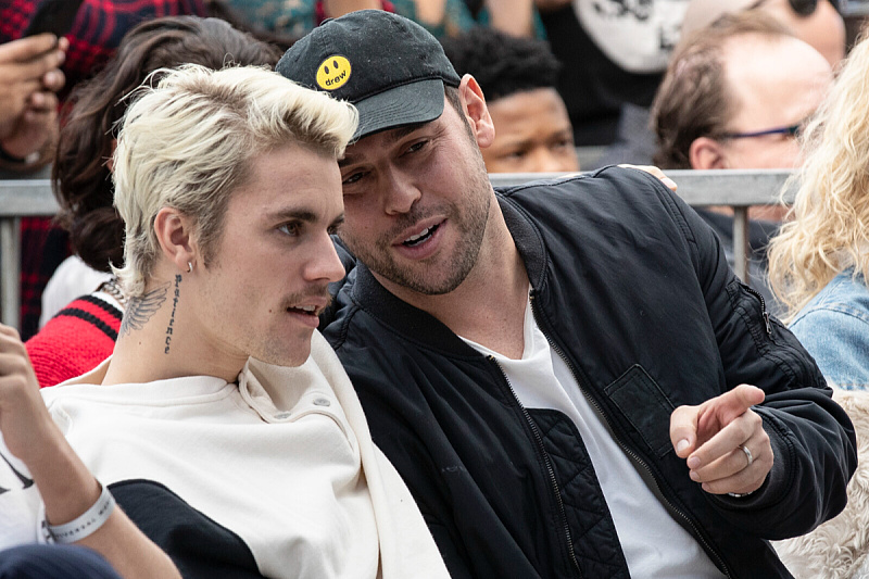 Justin Bieber i Scooter Braun (Foto: EPA-EFE)