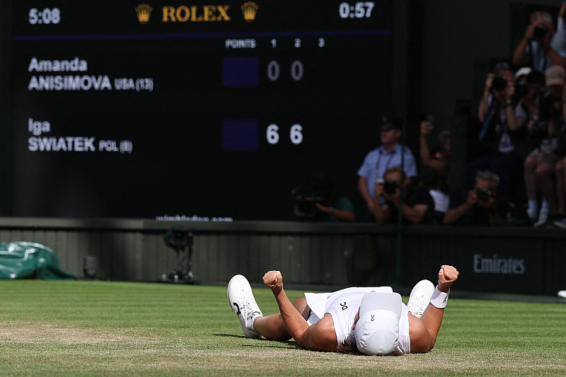 Swiatek osvojila Wimbledon (Foto: Reuters)