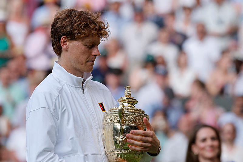 Sinner je prvi put osvojio Wimbledon (Foto: Reuters)