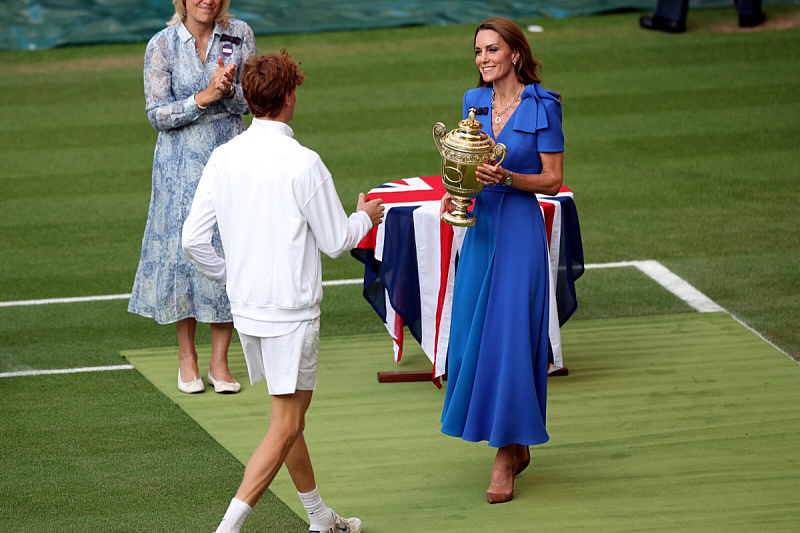 Sinner je prvi put osvojio Wimbledon (Foto: EPA-EFE)