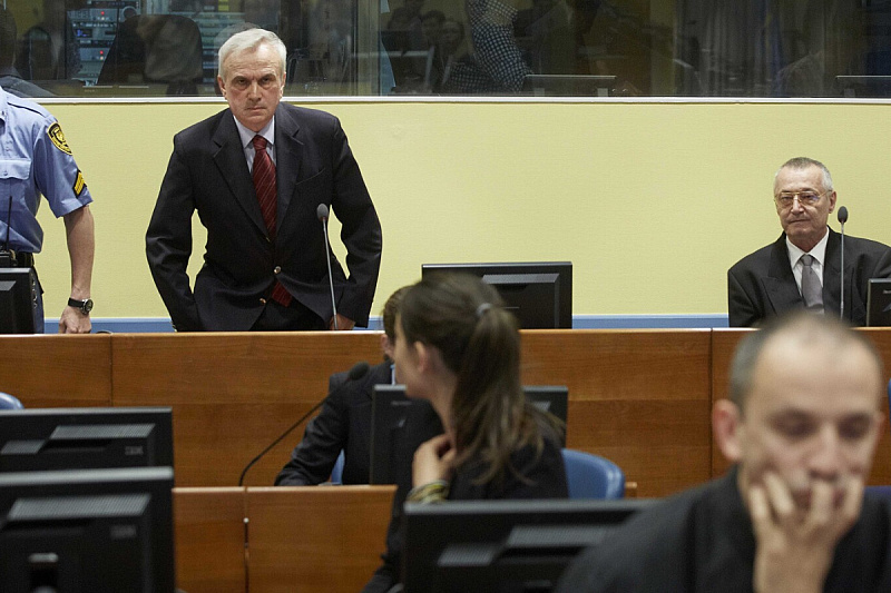 Jovica Stanišić i Franko Simatović tokom suđenja (Foto: EPA-EFE)