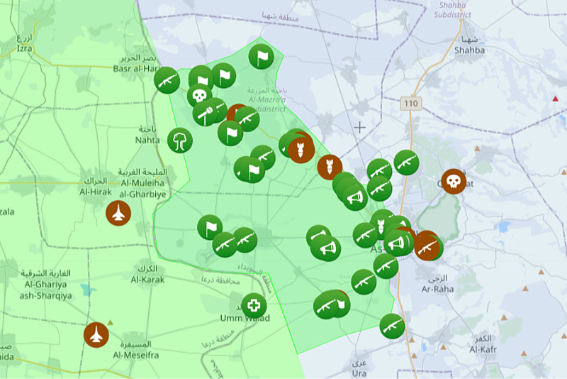 Mapa: Syria.liveuamap.com