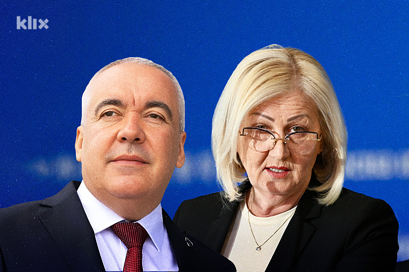 Darko Ćulum i Borjana Krišto (HDZ) (Foto: V. D./Klix.ba)