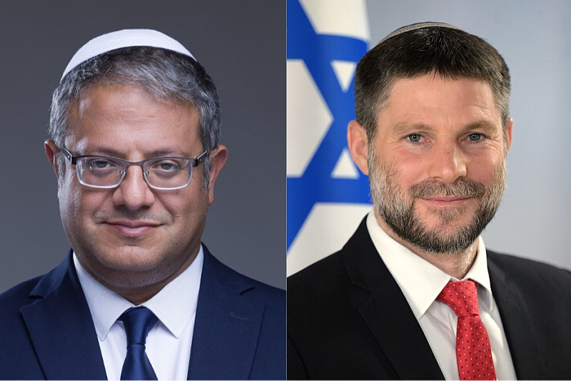 Ben Gvir i Bezael Smotrich (Foto: Wikipedia)