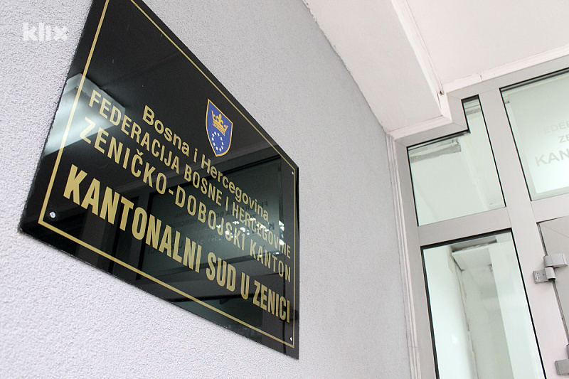 Kantonalni sud u Zenici (Foto: E. M./Klix.ba)