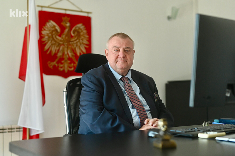Ambasador Poljske u BiH Andrzej Jasionowski (Foto: T. S./Klix.ba)