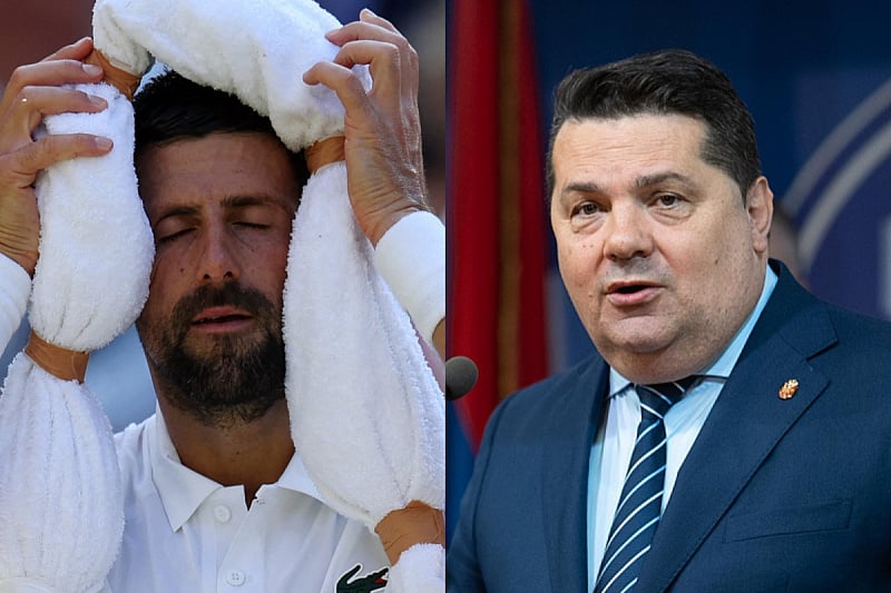 Novak Đoković i Nenad Stevandić (Foto: Reuters / Pixsell)