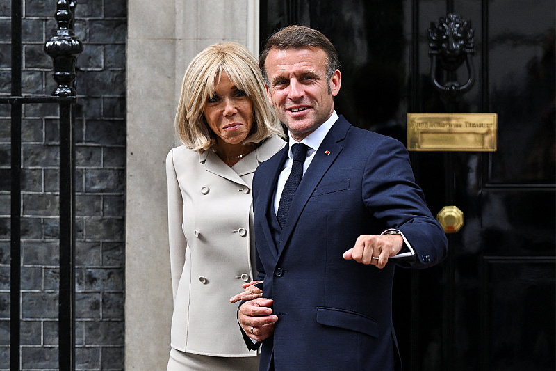 Brigitte i Emmanuel Macron (Foto: Reuters)