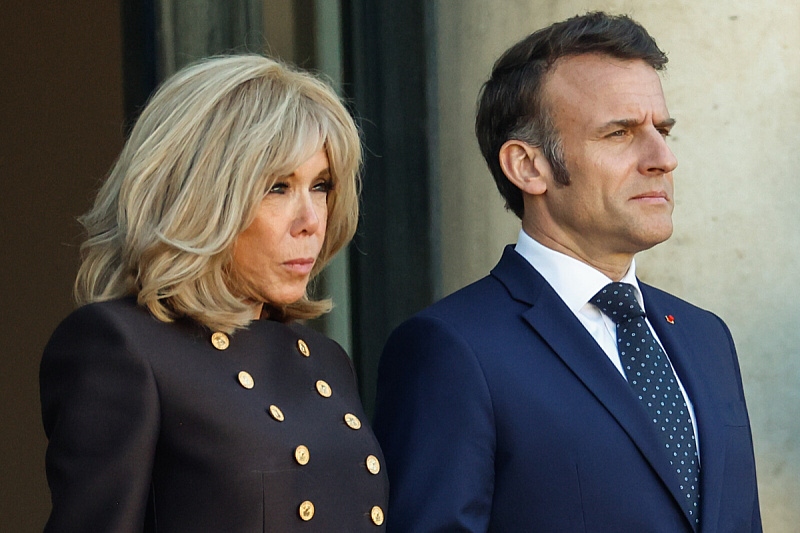 Brigitte i Emmanuel Macron (Foto: EPA-EFE)